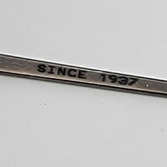 Ray-Ban B&L W0510 The General Black Chrome Frame RB-50 Lens Sunglasses 58-14 - Picture 9 of 15